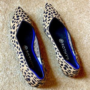 Rothy’s Leopard Print Flats